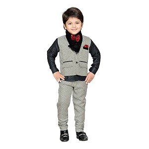 aj dezines kids suit set for boys 783_fawn_8