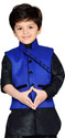AJ Dezines Solid Boys Waistcoat