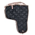 AJ Tack Western Padded Saddle Carrier Bag with Shoulder Strap, Black