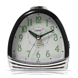 ajanta orpat plastic time piece beep alarm analog clock small_136x114x50 mm black