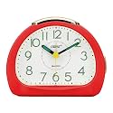 Ajanta Orpat Analog Beep Alarm Clock Small 140X114X74 mm Red Plastic