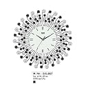 Ajanta Premium Clock (Black, D. S. -057)