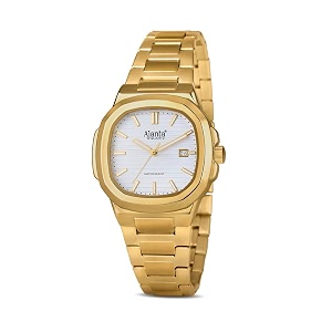 Ajanta Quartz Astera Dial Stainless Steel Date