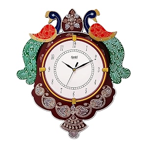 ajanta wall clock wooden wall clock for home wall watch