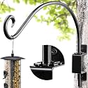 AJART Bird Feeder Hanger Outdoor: 16" Swivel Heavy Duty Wall Mount Bracket