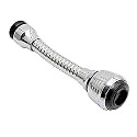 AJB 360 Degree Rotating Water Aerator Splash-Proof Filter/Anti-Splash Expandable Head Nozzle/Bathroom Tap Adjustable Sprinkler/tap Shower/Water Saving Device Faucet(Multi colour)) (Turbo flex)