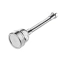 AJB 360 Degree Rotating Water Aerator Splash-Proof Filter/Anti-Splash Expandable Head Nozzle/Bathroom Tap Adjustable Sprinkler/tap Shower/Water Saving Device Faucet(Multi colour)) (Steel shower)