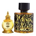 Ajmal Mukhallat AL Wafa Concentrated Perfume Oil Oriental Musky Non-Alcohol Attar - 12 ml, Maryaj Wild Stripes EDP Aromatic Oriental - 100 ml for Unisex and Men + 2 Parfum, fresh