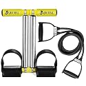 Tummy Trimmer for Men & Women | Heavy-Duty Double Spring Ab Exerciser | Home Workout Resistance Equipment for Stomach, Core & Full Body Fitness