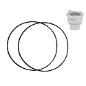 AJS spares- PREETHI Mixer Jar Lid Gasket/Ring (Rubber) (MGA 502, 2 Units)