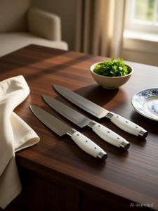 AK ACCESSORIES 3 Pc Stainless Steel Knife