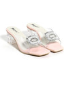 AK SKY Women Heels Sandal Pink 3