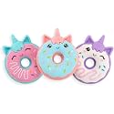AK Store (Set of 4) 3D Cartoon Shape Rubber Pencil Erasers, Stationery for Kids School Boys Girls, Birthday Return Gifts (Unicorn Donuts)