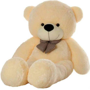 ak toys 3 fit taddy bear cream color  - 36 inch