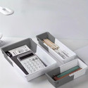 AK10ZONE Plastic Adjustable Expandable Plastic Drawer Organizer