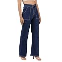 AKA Chic Women39s Wide Leg Jeans