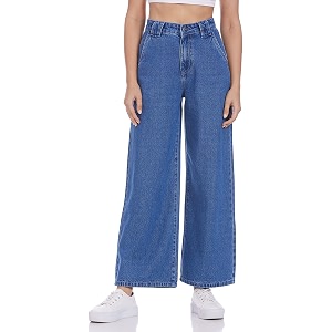 AKA CHIC Women Wide Leg High Rise