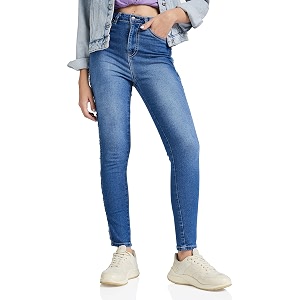AKA CHIC Women Slim Fit High Rise