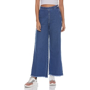 AKA CHIC Women Wide Leg High Rise