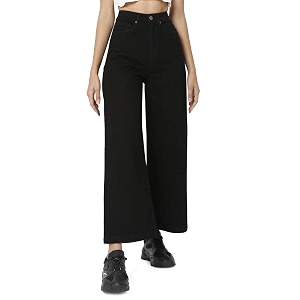 AKA CHIC Women Wide Leg High Rise