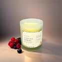 Akaar Decor Range of Fruity &amp; Flowery Scented Candles | 100% Soy Wax | 160 Grams | Handcrafted | Luscious Berries | Fresh Lavender | Midnight Jasmine | Ylang Ylang | Jar Candle (Luscious Berries)