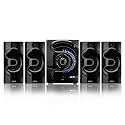 AKAI Jazz MS4460 62W RMS 4.1 Channel Multimedia Speakers Home Theater System with High Bass and Supporting Bluetooth 5.0, USB, AUX, FM & Remote Control(Black)