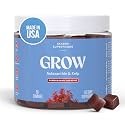 Akasha Superfoods Grow Hair & Beauty Gummies, Zinc & Astaxanthin, 60ct