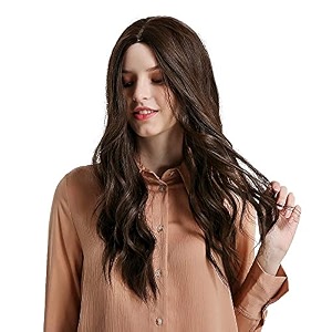 synthetic hair wig for women black  full head straight washable wigs  false hairs  cosplay hair replacement wigs  washable  includes wig cap amp comb