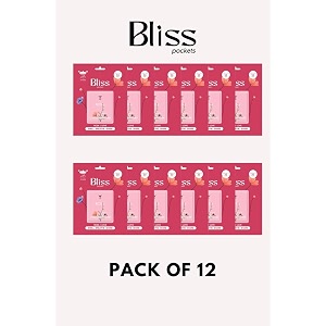 akb bliss rosa air freshener pocket reduces odours long lasting fragrance lasts upto 30 days suitable for home office amp car pack of 12