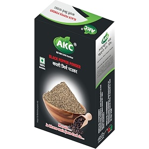 akc foods kaali miri powder 50 gm