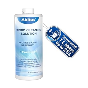 akitas 1l concentrated low liquid for flooring with mixed floral note - effectively cleans upholstered furniture carpets and car seats removing stubborn animal stains and odors