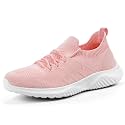 Akk Womens Walking Tennis Shoes - Slip On Memory Foam Lightweight Casual Sneakers for Gym Travel Work