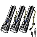 AKNEAR Rechargeable LED Flashlight High Lumens Super Bright