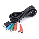 Akozon HighQuality AV Multi Out Component Video/Audio Cable for and Gaming Systems