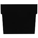 Akro-Mils 40120 Plastic Width Dividers for 4" Tall Shelf Bins, 24-Pk, Black