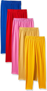 aksa clothing legging for girls multicolor pack of 5