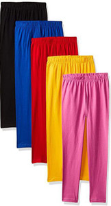 aksa clothing legging for girls multicolor pack of 1