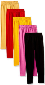 aksa clothing legging for girls multicolor pack of 1