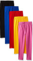 Aksa Clothing Legging For Girls (Multicolor Pack of 5)