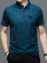 Aksaclothing Men Printed Polo Neck Pure Cotton