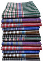 AKsells Multicolor Men's Cotton checks Handkerchief (12 Pieces) [Multicolor] Handkerchief (Pack of 12)