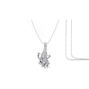 Akshat Sapphire Sterling Silver 92.5 purity God