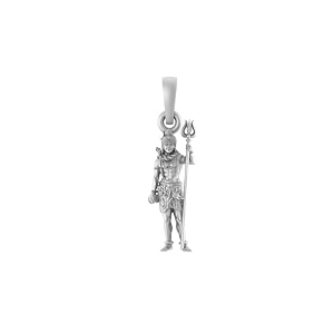 akshat sapphire sterling silver 925 purity god shivling pendant for men 925 pure silver lord shiva linga locket for good health amp wealth -shiva-pendant-p