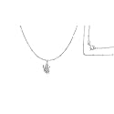 Akshat Sapphire Sterling Silver 92.5 purity God