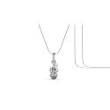 Akshat Sapphire Sterling Silver 92.5 purity Goddess