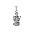 Akshat Sapphire 925 Sterling Silver (92.5% purity) God Vishnu Pendant for Men &amp; Women Pure 925 Silver Lord Vishnu Locket - Vishnu_all_(endant