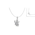 Akshat Sapphire Sterling Silver 92.5 purity God