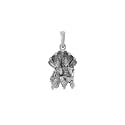 Akshat Sapphire 925 Sterling Silver (92.5% purity) God Vishnu Pendant for Men &amp; Women Pure 925 Silver Lord Vishnu Locket - Vishnu_all_(endant