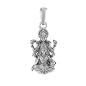 Akshat Sapphire 925 Sterling Silver (92.5% purity) God Vishnu Pendant for Men &amp; Women Pure 925 Silver Lord Vishnu Locket - Vishnu_all_(endant