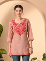 Akshatani Women Embroidered Straight Kurta